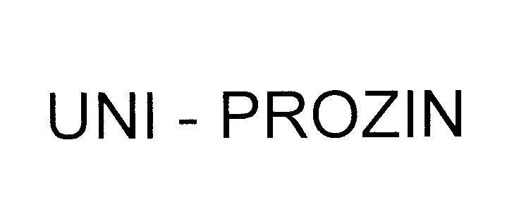 Mẫu nhãn hiệu UNI - PROZIN