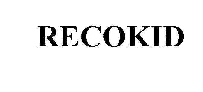Mẫu nhãn hiệu RECOKID