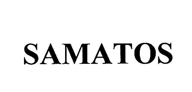 Mẫu nhãn hiệu SAMATOS