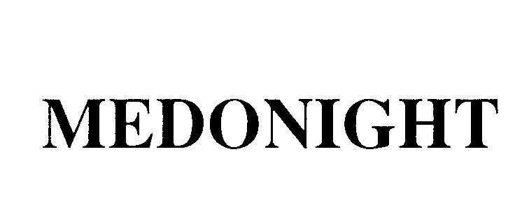 Mẫu nhãn hiệu MEDONIGHT