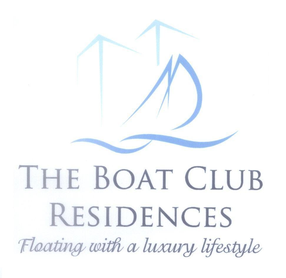 Mẫu nhãn hiệu THE BOAT CLUB RESIDENCES Floating with a luxury lifestyle