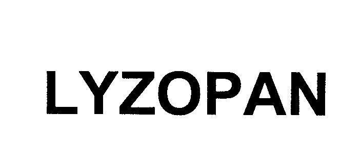 Mẫu nhãn hiệu LYZOPAN