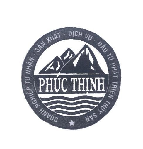 Mẫu nhãn hiệu Phúc Thịnh Doanh Nghiệp Tư Nhân - Sản Xuất - Dịch Vụ - Đầu Tư Phát Triển Thuỷ Sản