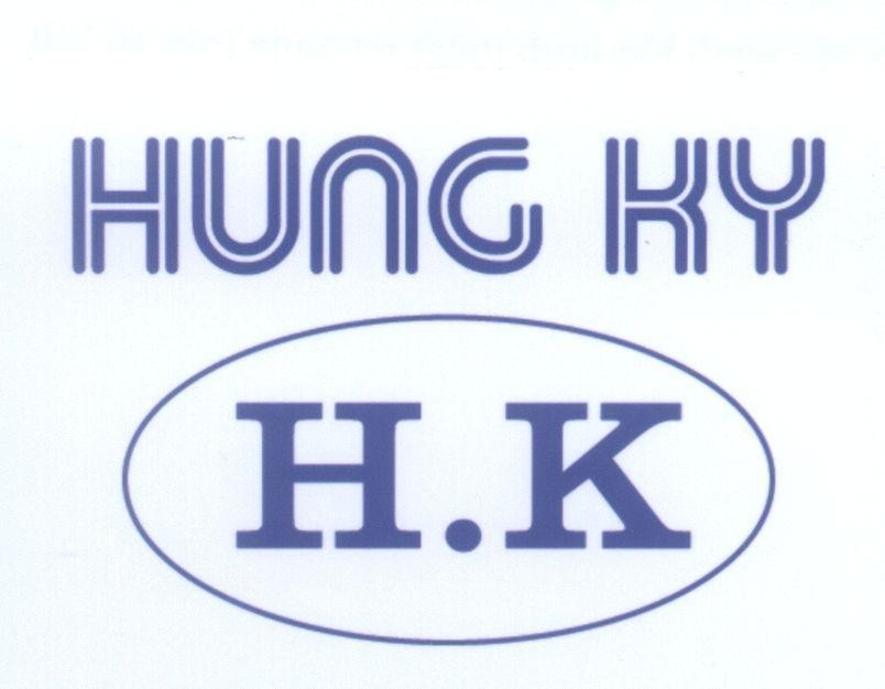 Mẫu nhãn hiệu HUNG KY H.K