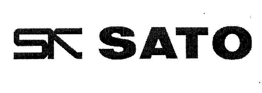 Mẫu nhãn hiệu SK SATO