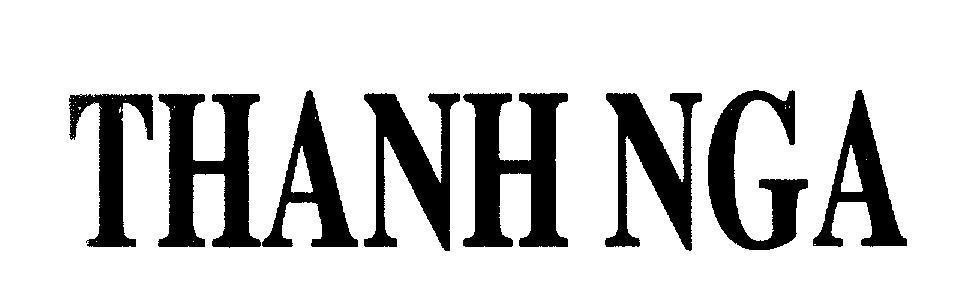 Mẫu nhãn hiệu THANH NGA
