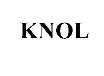 Mẫu nhãn hiệu KNOL