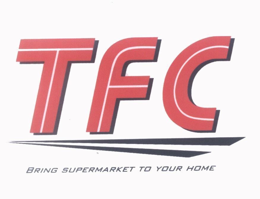 Mẫu nhãn hiệu TFC BRING SUPERMARKET TO YOUR HOME