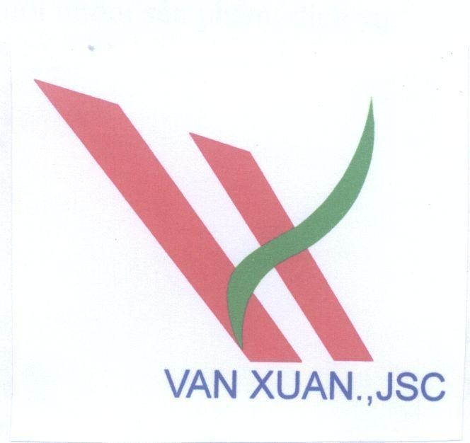Mẫu nhãn hiệu Vạn Xuân.,JSC V X