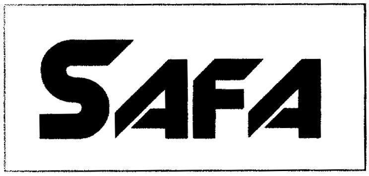 Mẫu nhãn hiệu SAFA