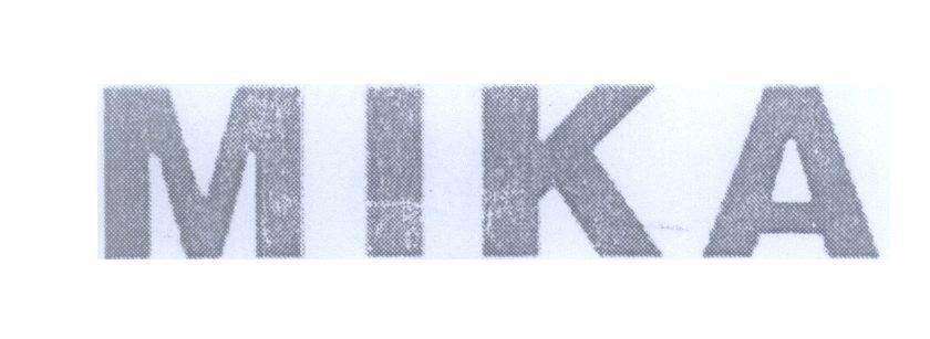 Mẫu nhãn hiệu MIKA