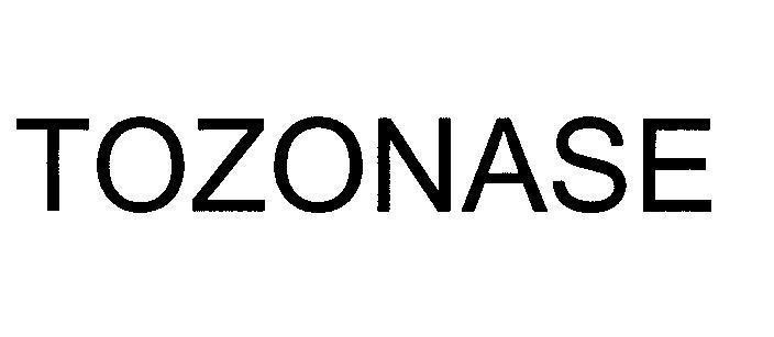 Mẫu nhãn hiệu TOZONASE