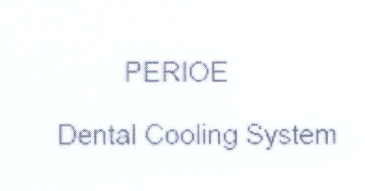 Mẫu nhãn hiệu PERIOE Dental Cooling System