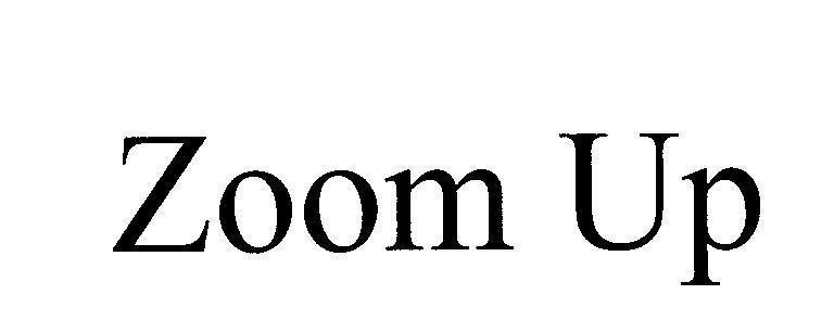 Mẫu nhãn hiệu Zoom Up