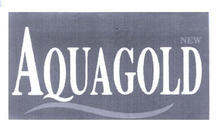 Mẫu nhãn hiệu AQUAGOLD NEW
