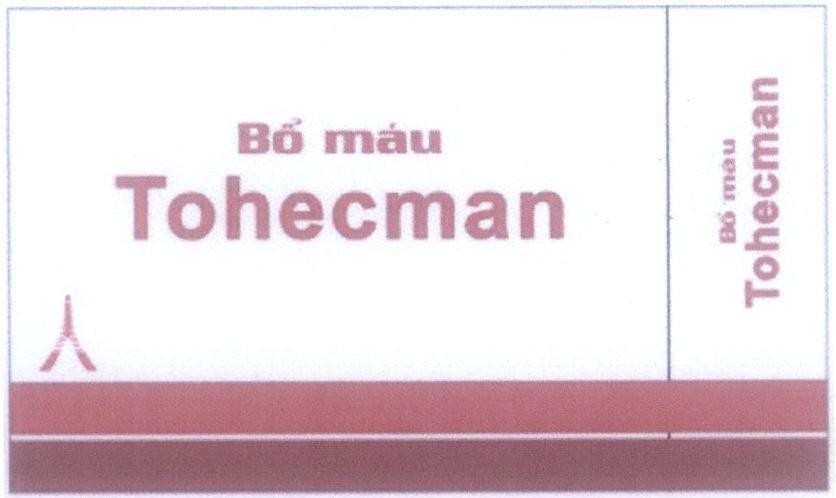 Mẫu nhãn hiệu Tohecman Bổ máu