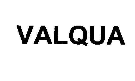 Mẫu nhãn hiệu VALQUA