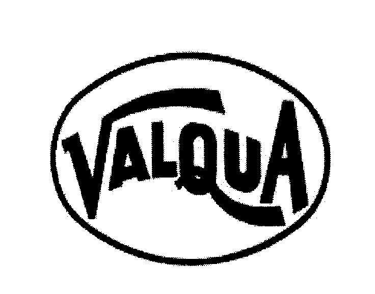 Mẫu nhãn hiệu VALQUA