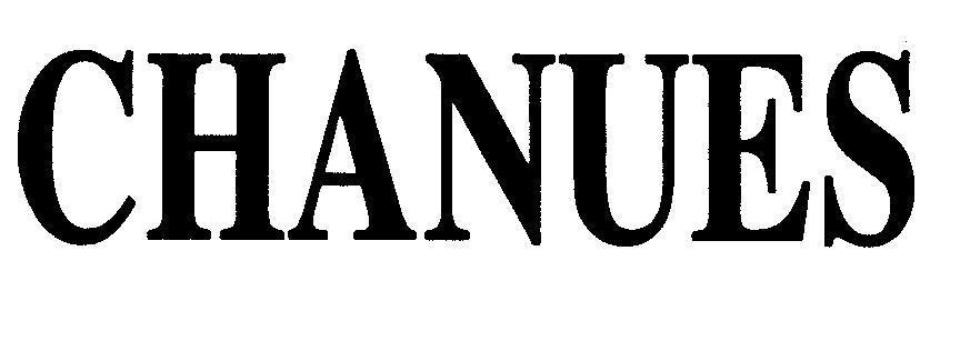 Mẫu nhãn hiệu CHANUES
