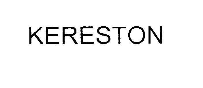 Mẫu nhãn hiệu KERESTON