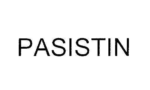 Mẫu nhãn hiệu PASISTIN