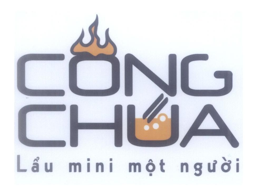 Mẫu nhãn hiệu Công Chúa Lẩu mini một người