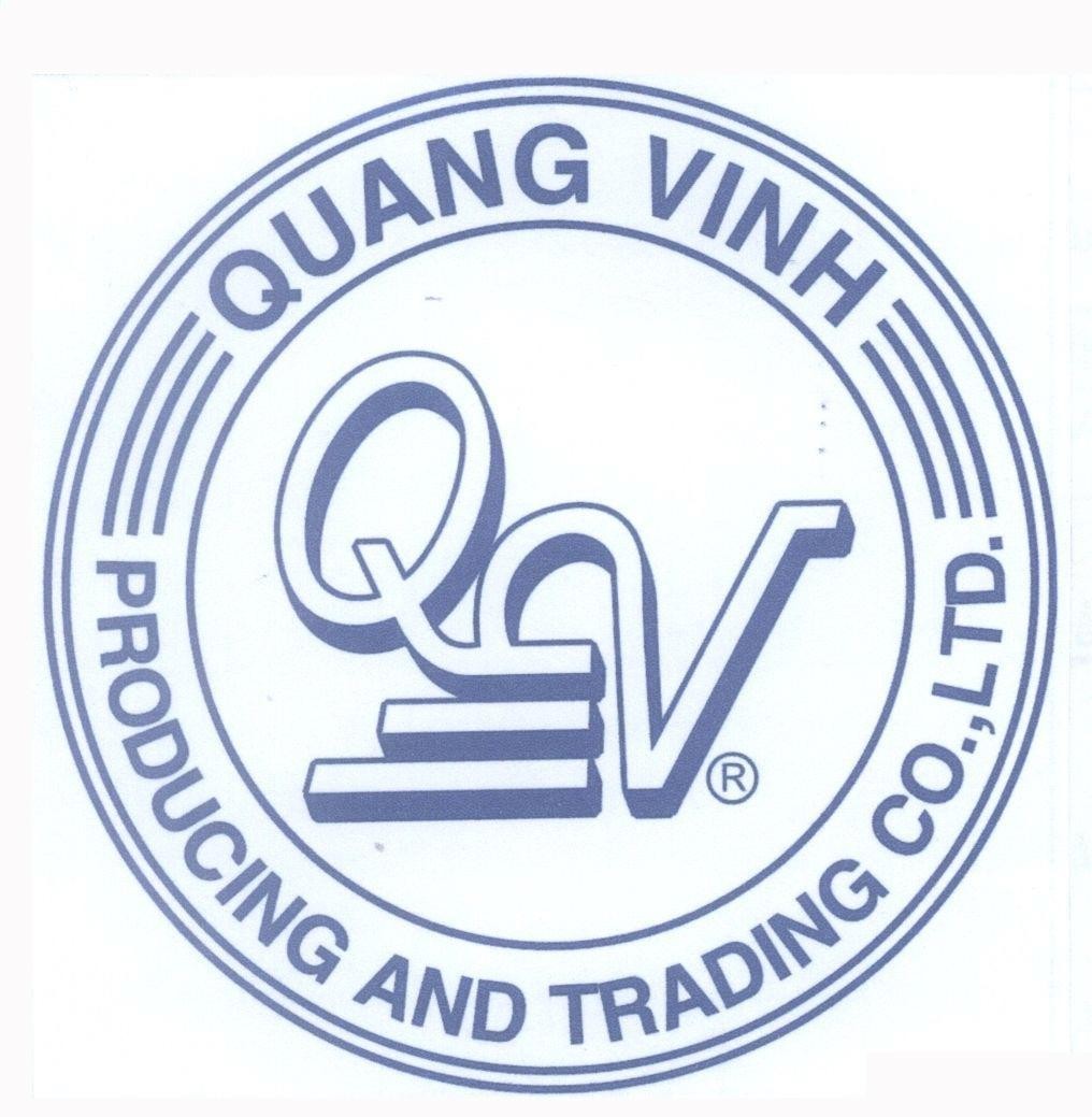 Mẫu nhãn hiệu QV QUANG VINH PRODUCING AND TRADING CO.,LTD.