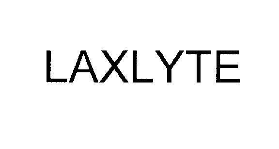 Mẫu nhãn hiệu LAXLYTE