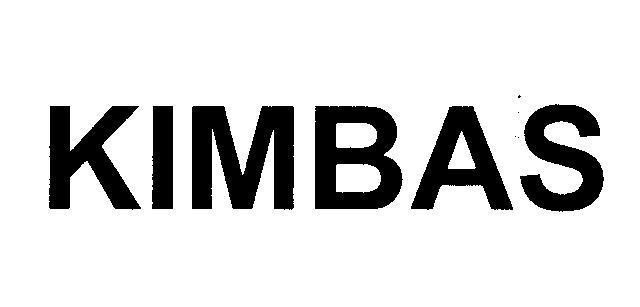 Mẫu nhãn hiệu KIMBAS