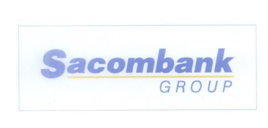 Mẫu nhãn hiệu Sacombank GROUP