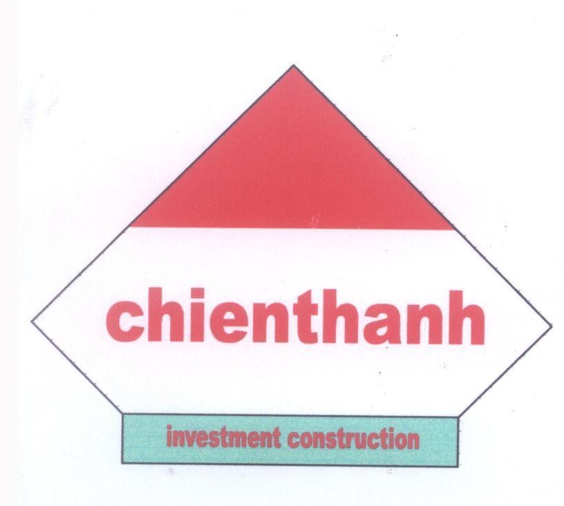 Mẫu nhãn hiệu chienthanh investment construction