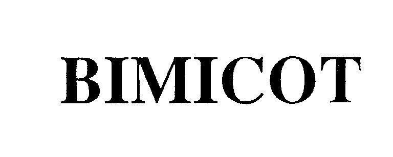 Mẫu nhãn hiệu BIMICOT