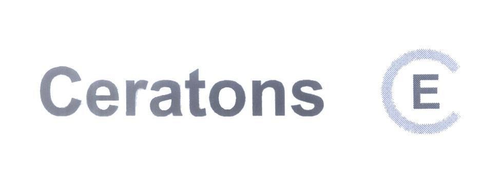 Mẫu nhãn hiệu Ceratons C E