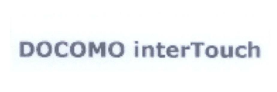 Mẫu nhãn hiệu DOCOMO interTouch