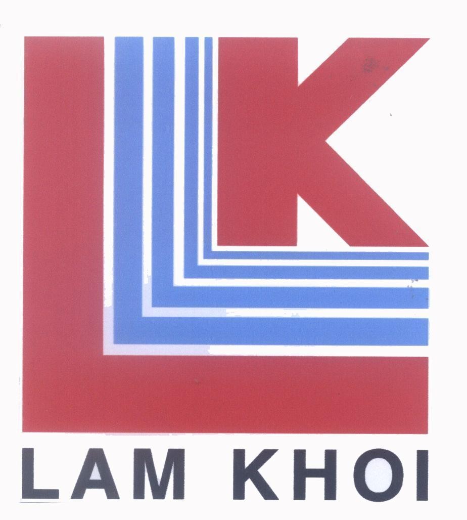 Mẫu nhãn hiệu LAM KHOI L K