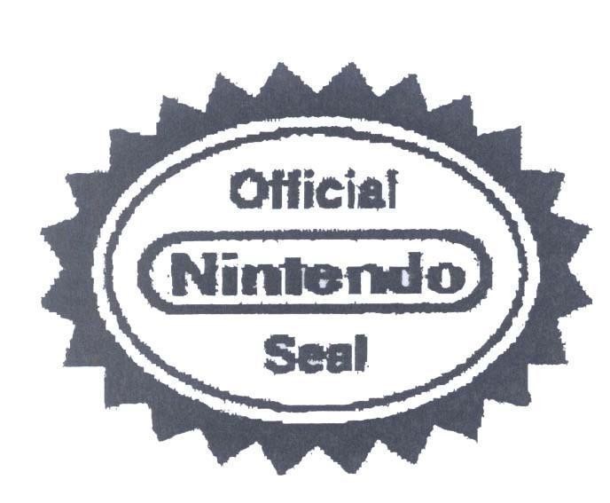 Mẫu nhãn hiệu Official Nintendo Seal