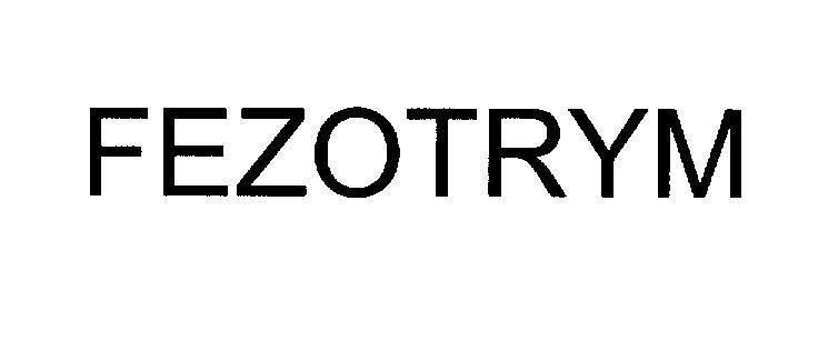 Mẫu nhãn hiệu FEZOTRYM