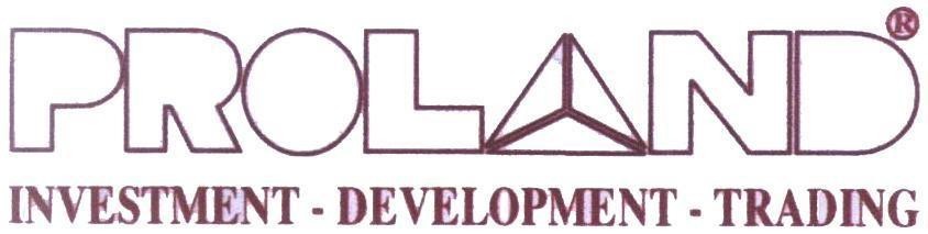 Mẫu nhãn hiệu PROL A ND INVESTMENT - DEVELOPMENT - TRADING