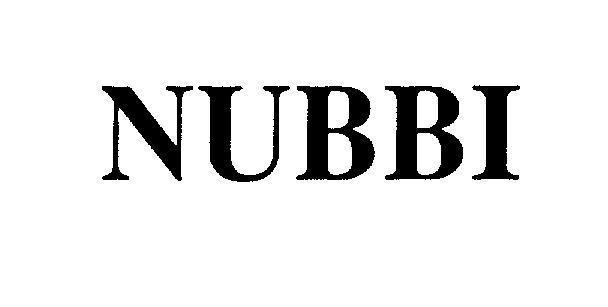 Mẫu nhãn hiệu NUBBI