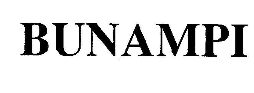 Mẫu nhãn hiệu BUNAMPI