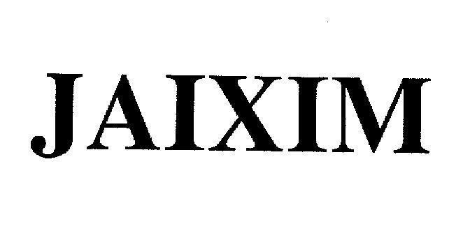Mẫu nhãn hiệu JAIXIM