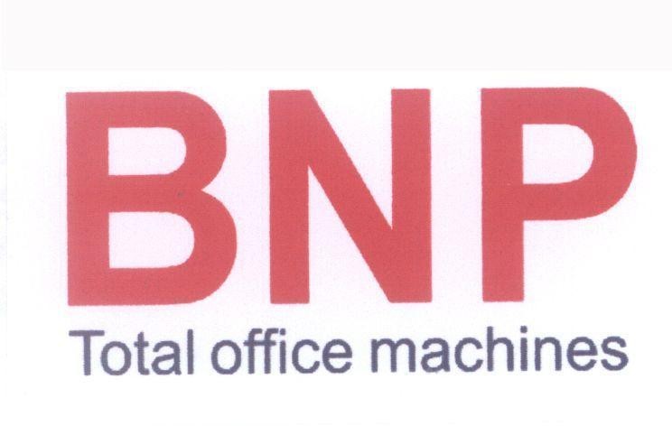 Mẫu nhãn hiệu BNP Total office machines