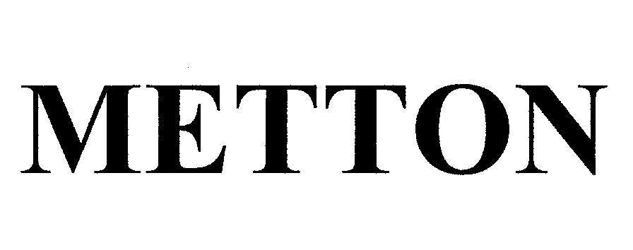 Mẫu nhãn hiệu METTON