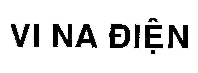 Mẫu nhãn hiệu VI NA Điện