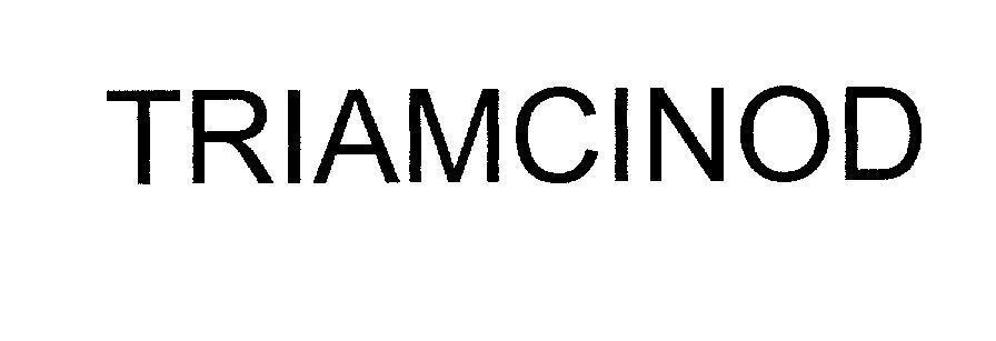 Mẫu nhãn hiệu TRIAMCINOD