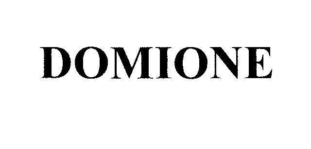 Mẫu nhãn hiệu DOMIONE