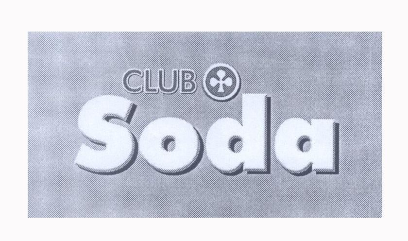 Mẫu nhãn hiệu CLUB Soda