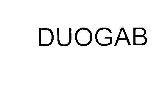 Mẫu nhãn hiệu DUOGAB