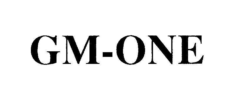 Mẫu nhãn hiệu GM-ONE