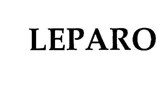 Mẫu nhãn hiệu LEPARO